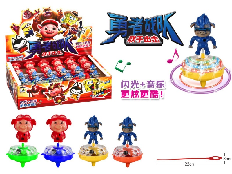 Measuring Tape Top Toy With Light