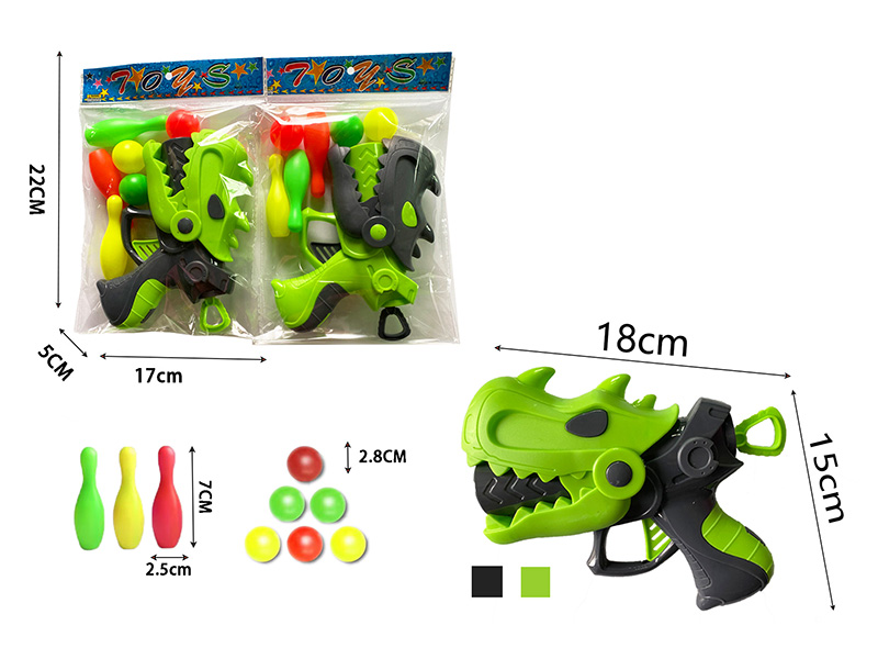 Ping Pong Ball Gun Set