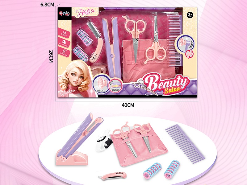 Beauty Salon Hair Straightener Set(9PCS)