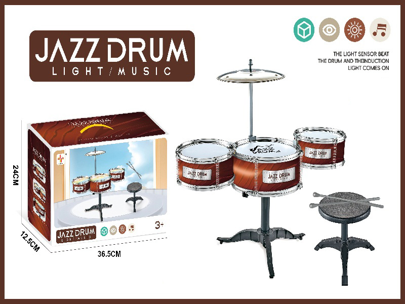 Wood Grain Large Drum/Single Color