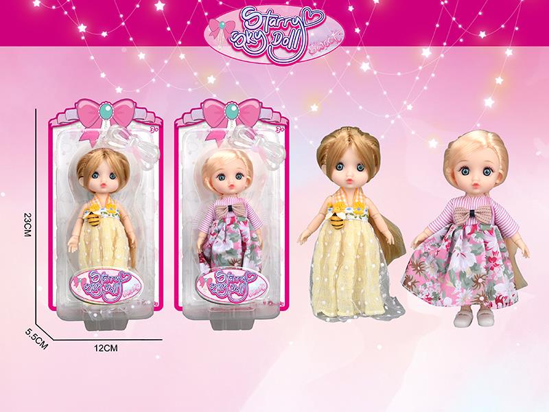 6 Inch 12-Joints Fashion Doll