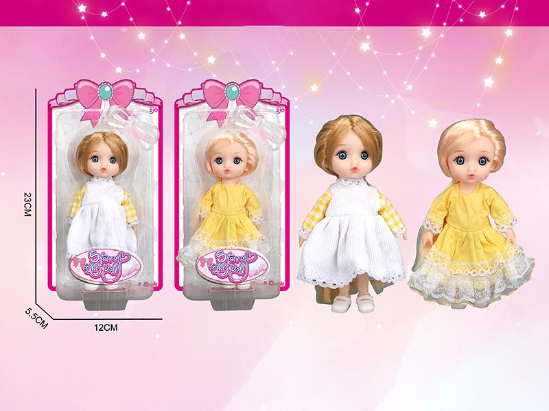 6 Inch 12-Joints Fashion Doll