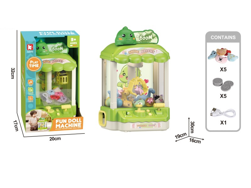 Dinosaur Doll Machine