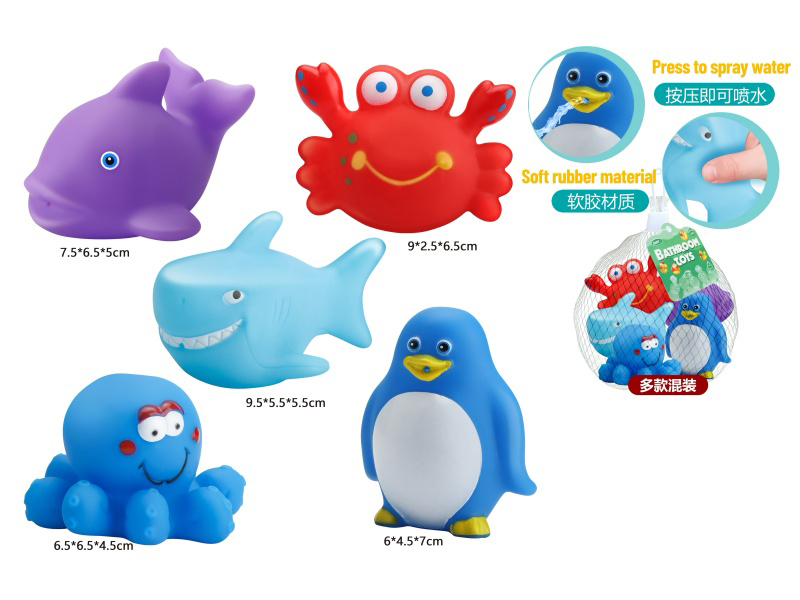 5-Piece Water Play Toy Set