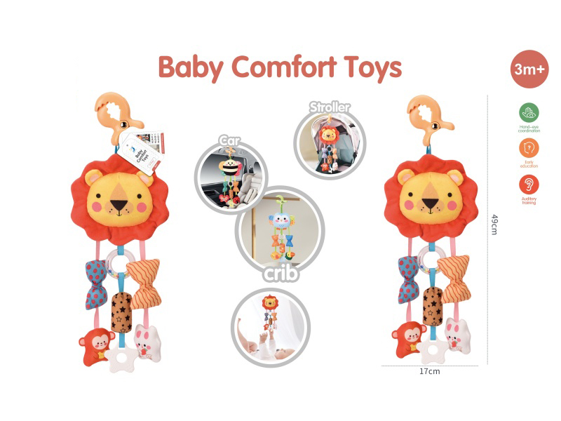 Lion Wind Chime Stroller & Crib Hanging Baby Comfort Toys