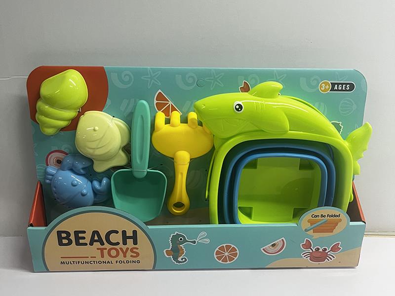 A Set Of 6-Piece Beach Gear
