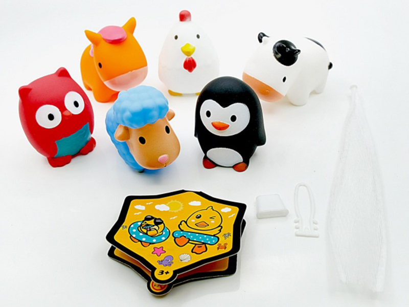 Vinyl Critters With Bb Whistles