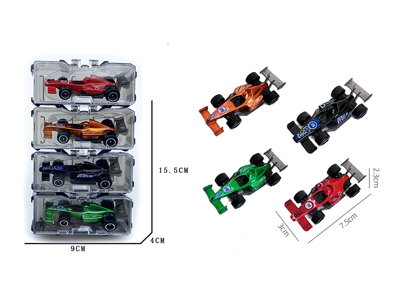 Slide Alloy Equation Car Storage Box Set