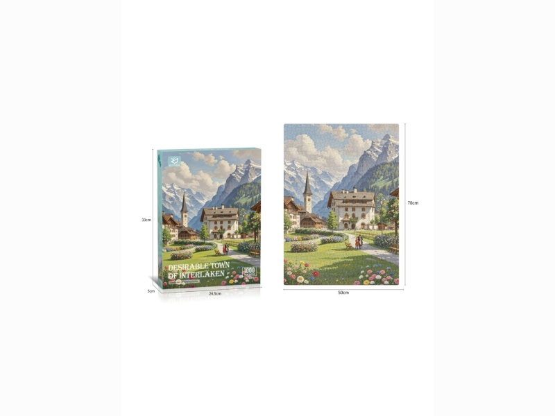 Oil Painting Puzzle (1000 Pieces)