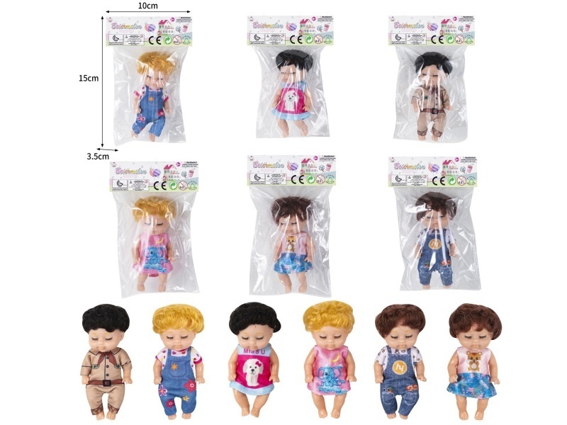 4-Inch Full-Body Sleeping Doll