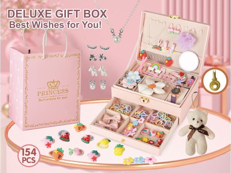 Pink Little Princess Jewelry Gift Box