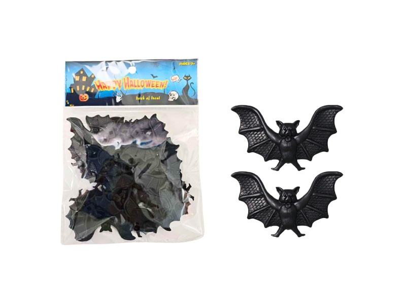 24 Pieces Of Halloween 3 Bats