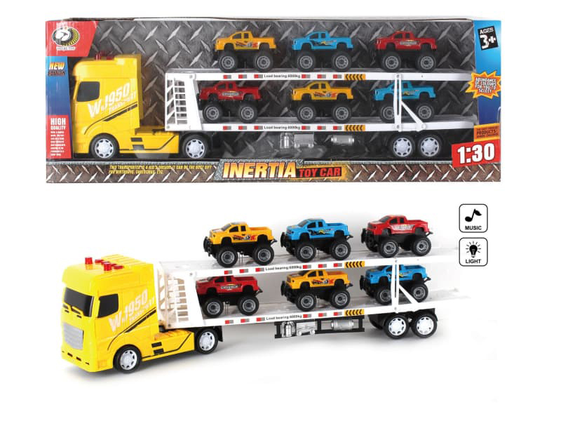 Friction Car With Lights And Music (Including Electricity)