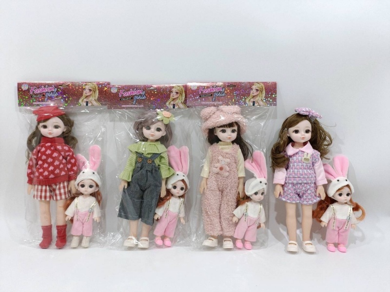 12-Inch Sister Dress Doll, Little Doll