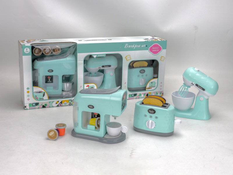 Coffee Machine/Egg Beater/Bread Machine Combination