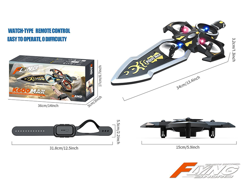 Watch-Type Remote Control Flying Sword