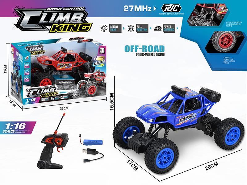 27Mhz 1:16 4CH Remote Control Climbing Car