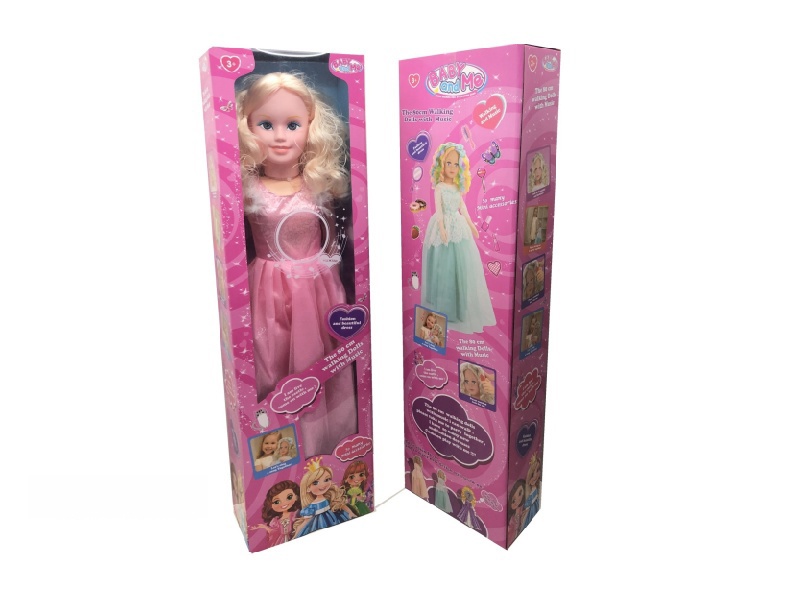 80cm Fashion And Walking Doll With Music(2xAG3 Batteries)