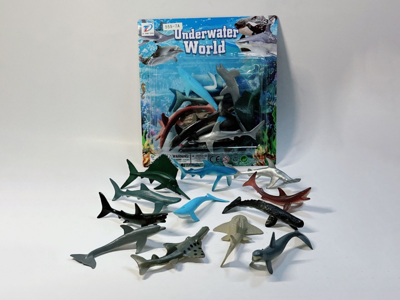 Pvc Simulates Ocean 12Pcs