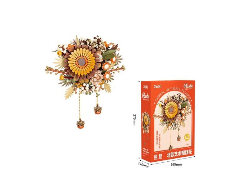 Building Blocks: Nordic Art Wall Hanging Flowers