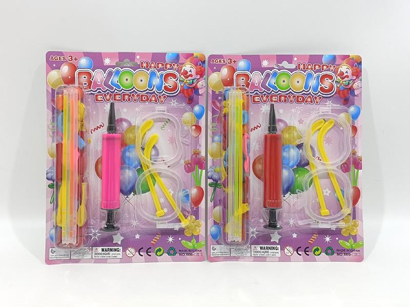 Fluorescent Glasses Balloon Set