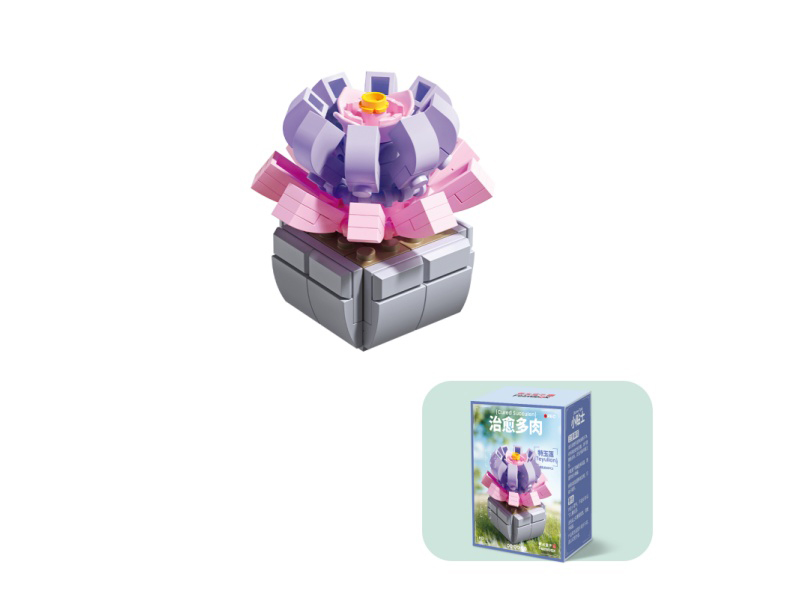 Building Blocks: 89 Pcs Of Small-Sized Succulents - Special Jade Lotus