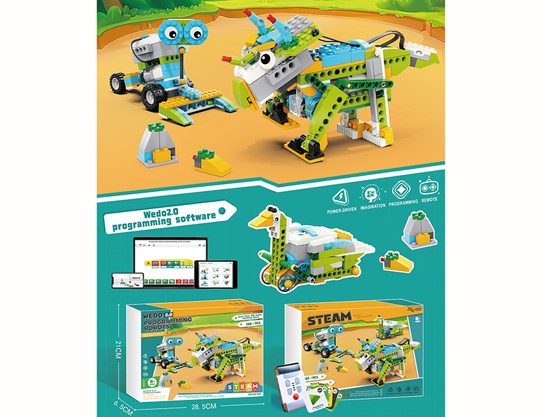 Wedo 2.0 Remote Control Programming Robots Building Blocks(280PCS)