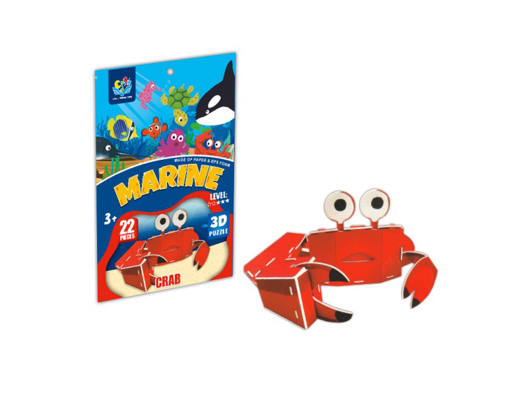 Dimensional Puzzle Crab