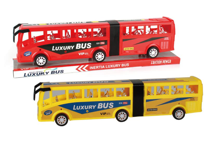 Friction Bus Car With Separation And Reunion