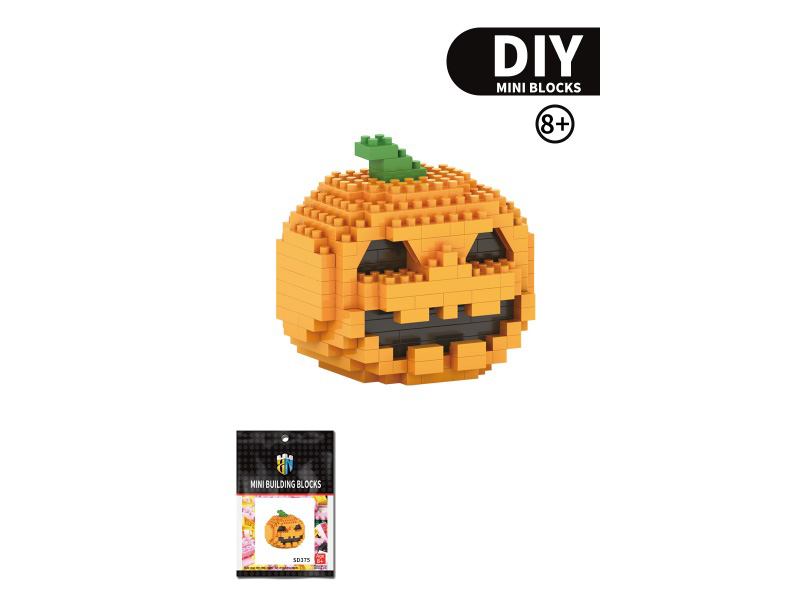 Halloween Series Pumpkin Head Building Blocks 238 PCS