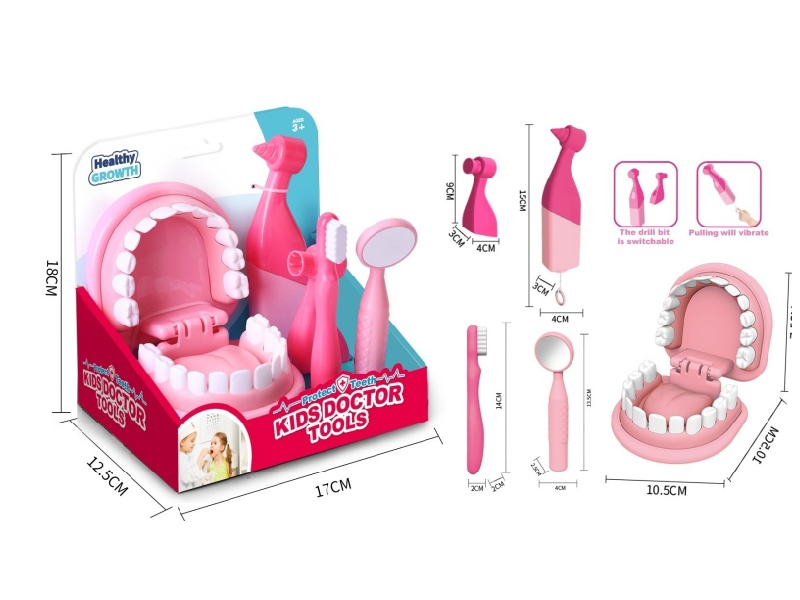 "Play House Girl Doctor Medical Equipment Set.