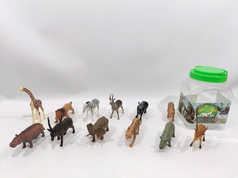 Twelve Hollow Wild Animals