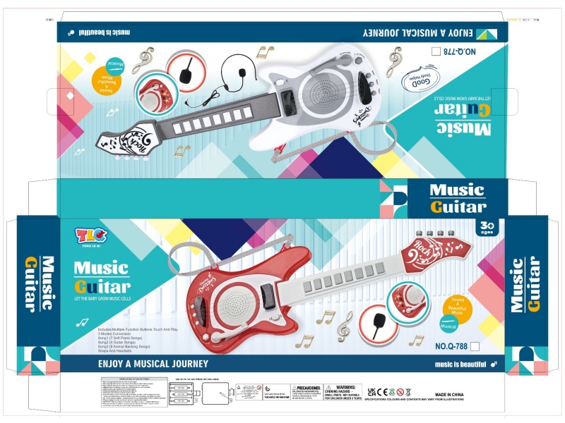 Electric Guitar (Red