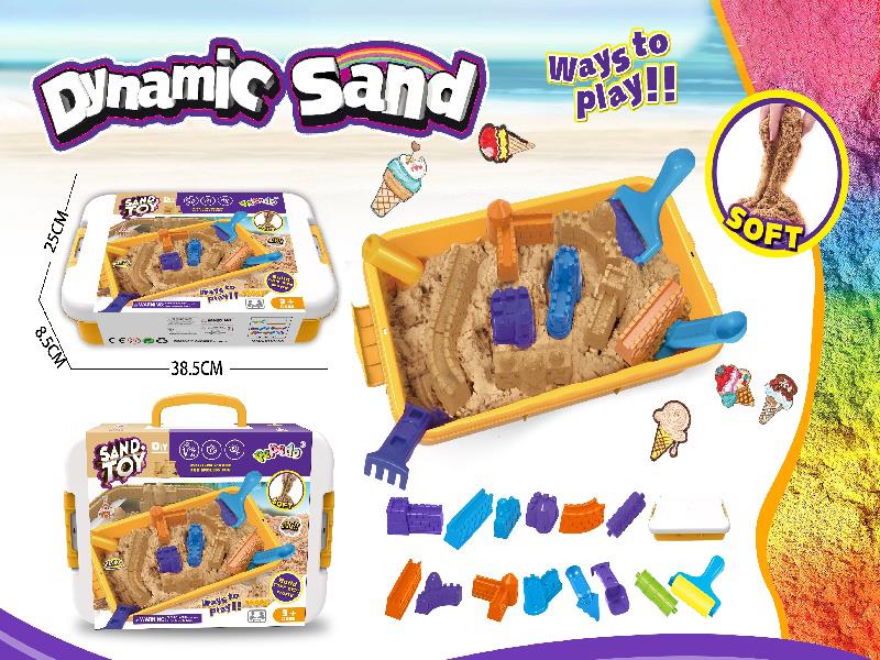 Space Sand 3D Castle Set Sensory Box Series (1500G)