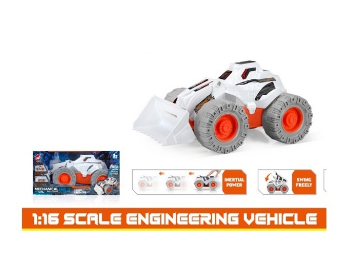 1:16 Hot Wheels Space Engineering Vehicle Inertial Vehicle