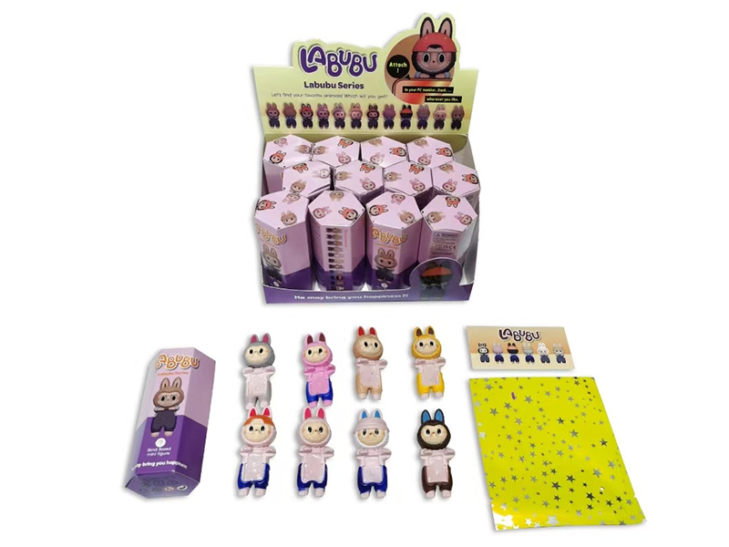 Labubu Decorative Mini Figures 12pcs