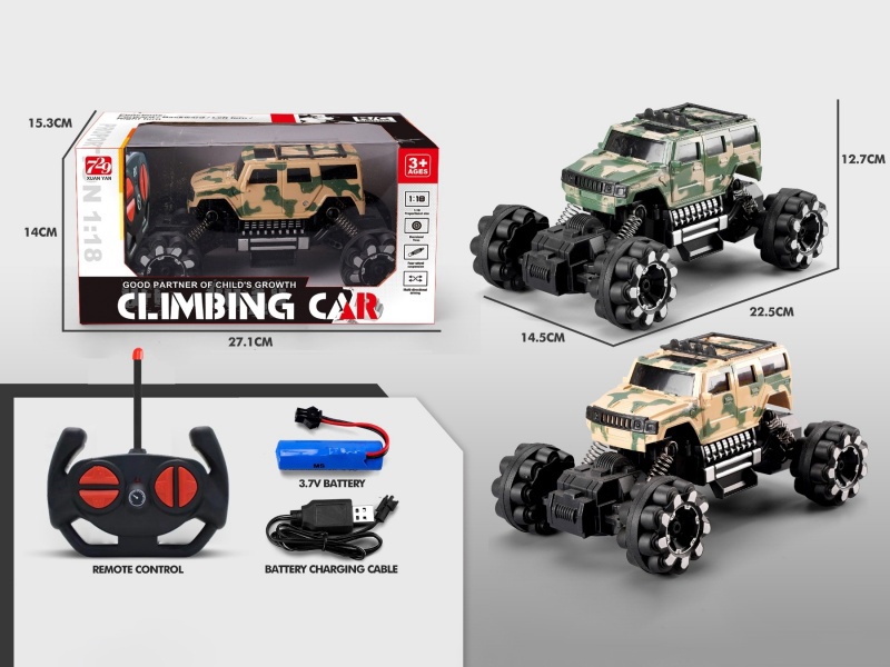 1:18 Simulation Remote Control Climbing Car