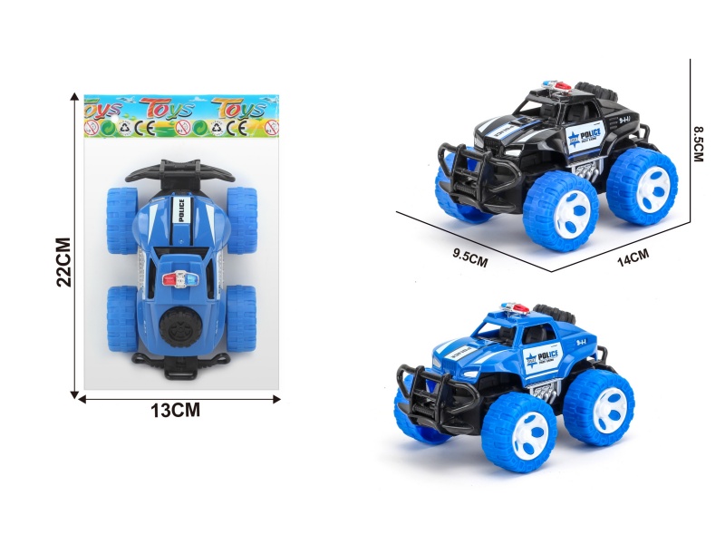 Mini Tyrant Police Car Inertia Vehicle