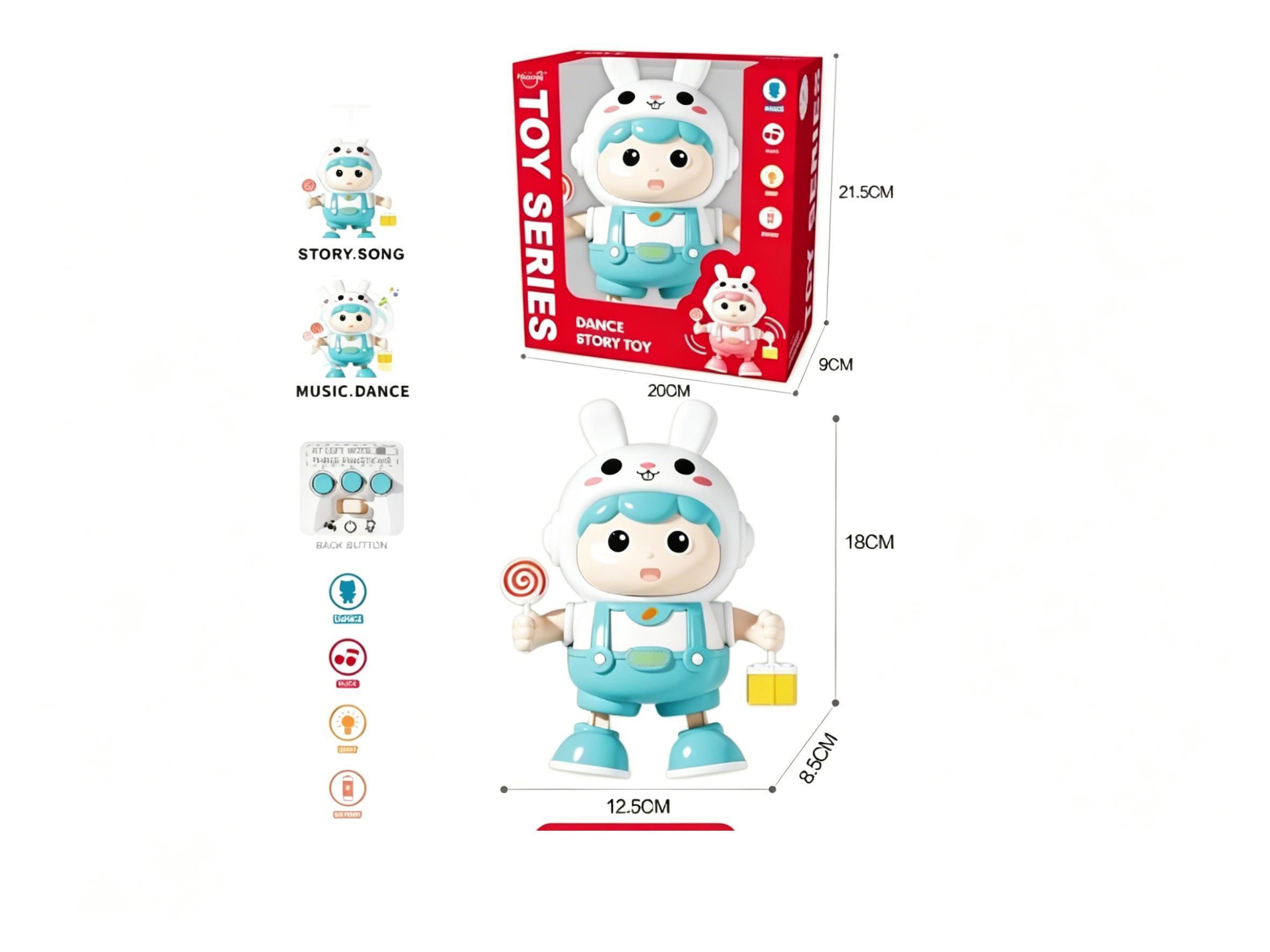 Dancing Story Machine Rabbit Blue
