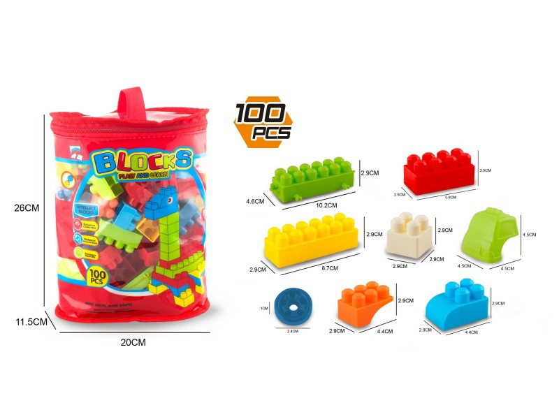 Building Blocks (100  Pcs)