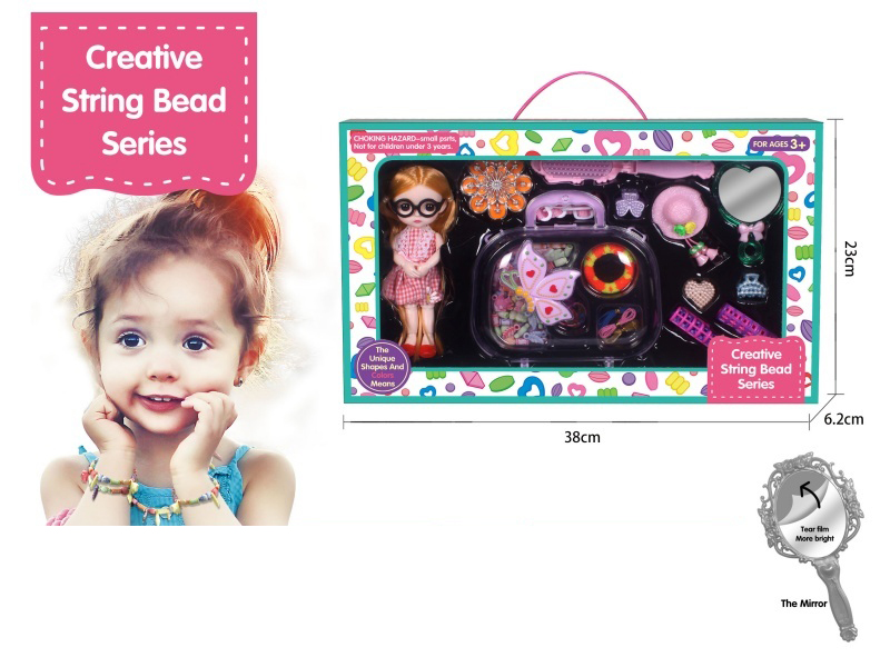 Multi-Joint Figurines, Backpack Bead Boxes, And Headwear Bead Sets