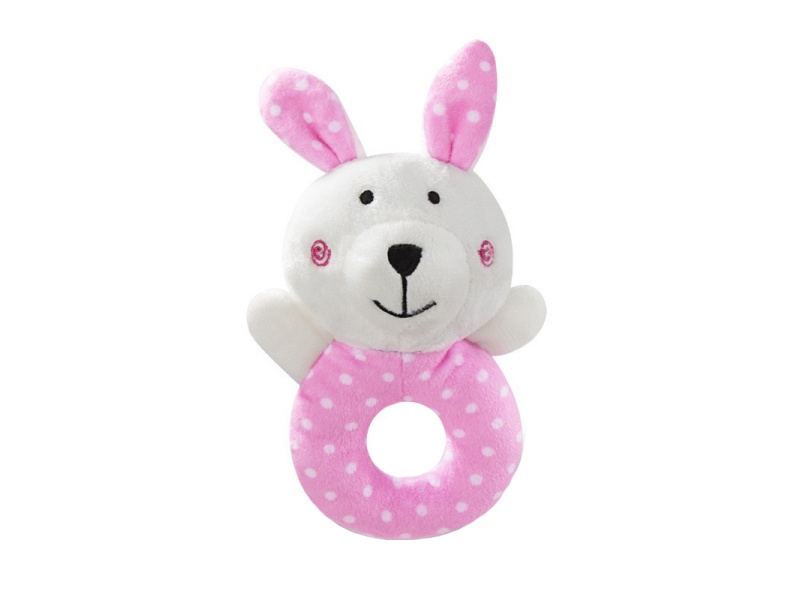 Rabbit Baby Soothing Plush Rattle