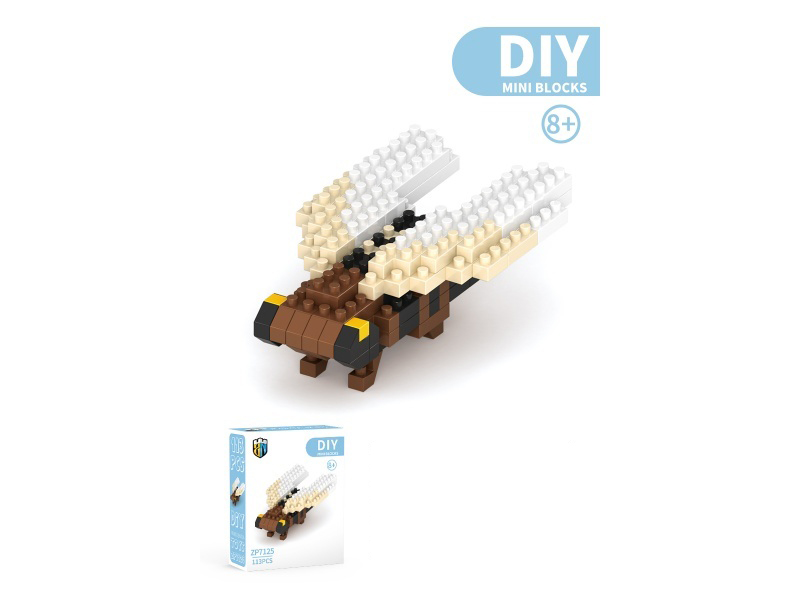 Zhi Liao Building Blocks Insect Series 113 PCS