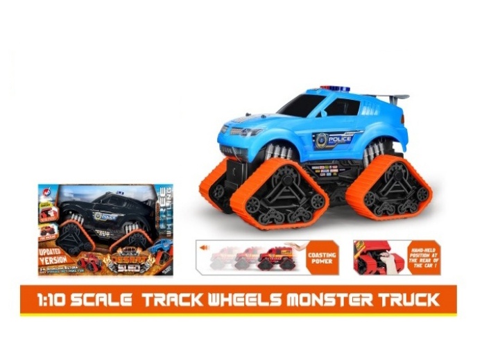 1:10 Hot Wheels Police Car Inertia Car