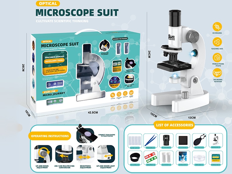 Optical Microscope Teaching Kit