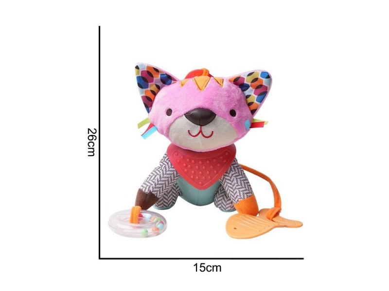 A Plush Red Fox Pendant