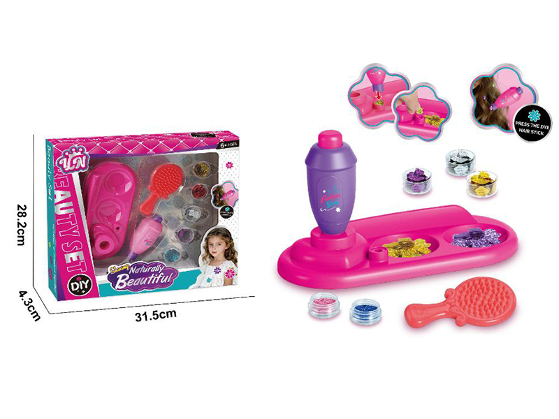 DIY Hair Glitter Set