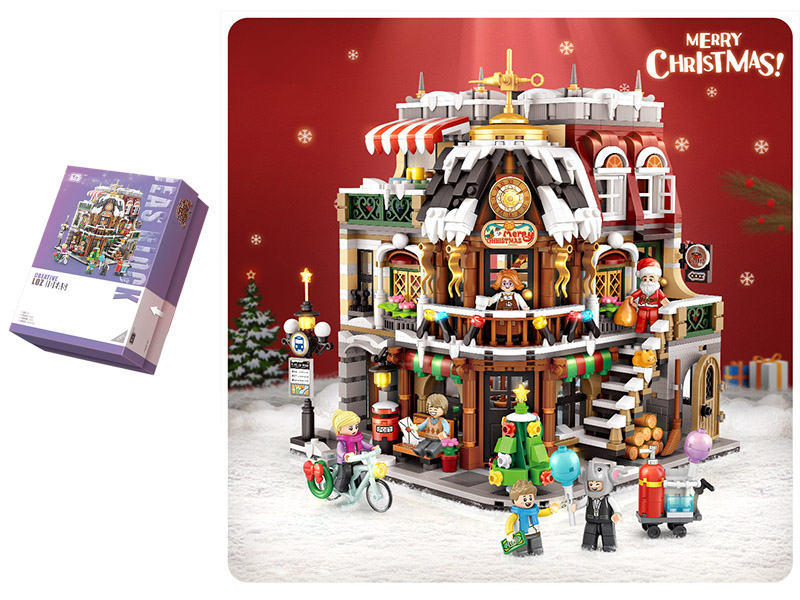 Christmas Coffee Shop Building Blocks 2506pcs
