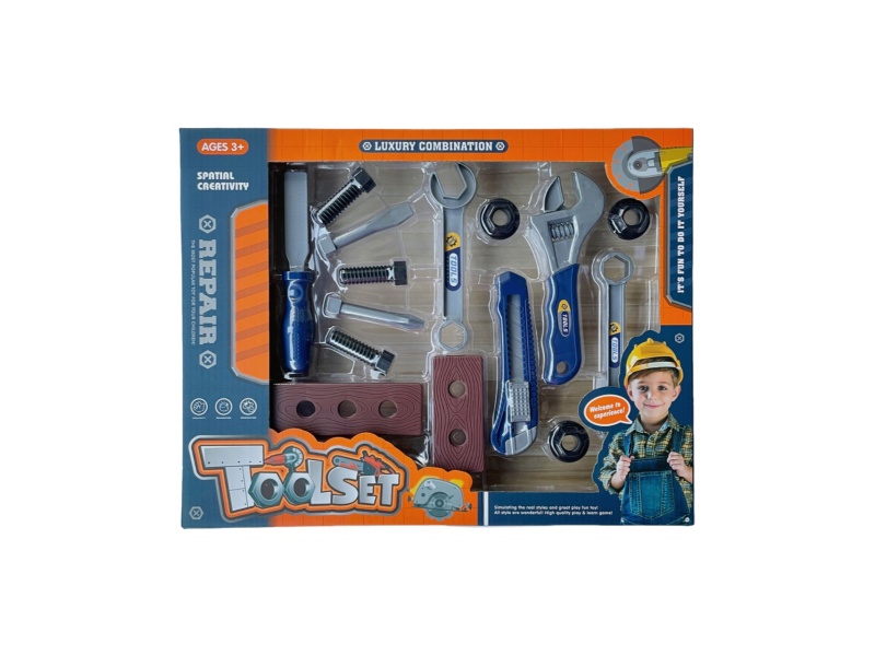 Cartoon Puzzle Tool Set, House Play Toys