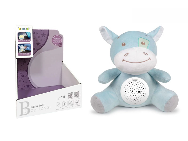 Plush Rotating Projection Sleep Device (Donkey)